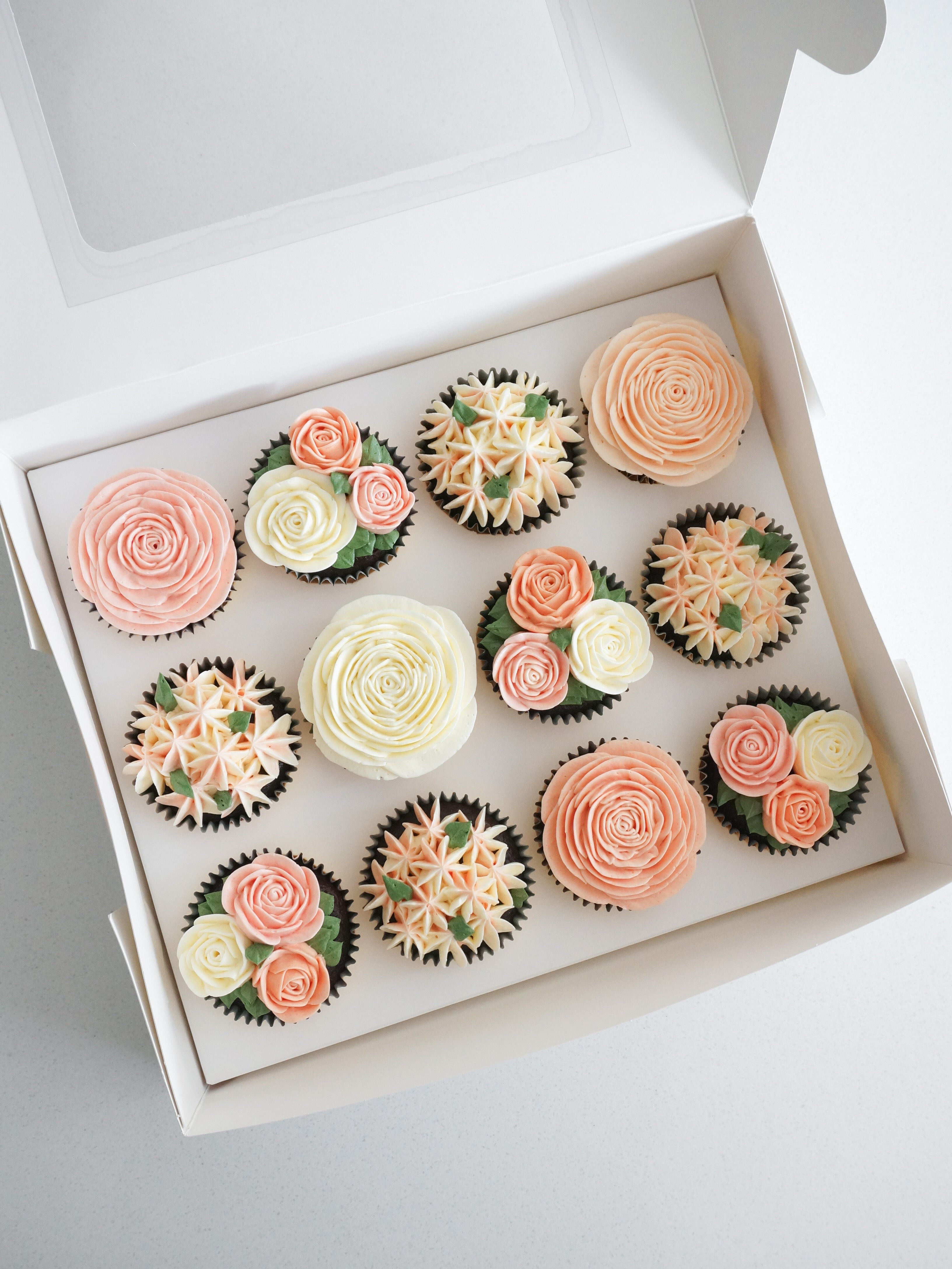 Floral Cupcakes