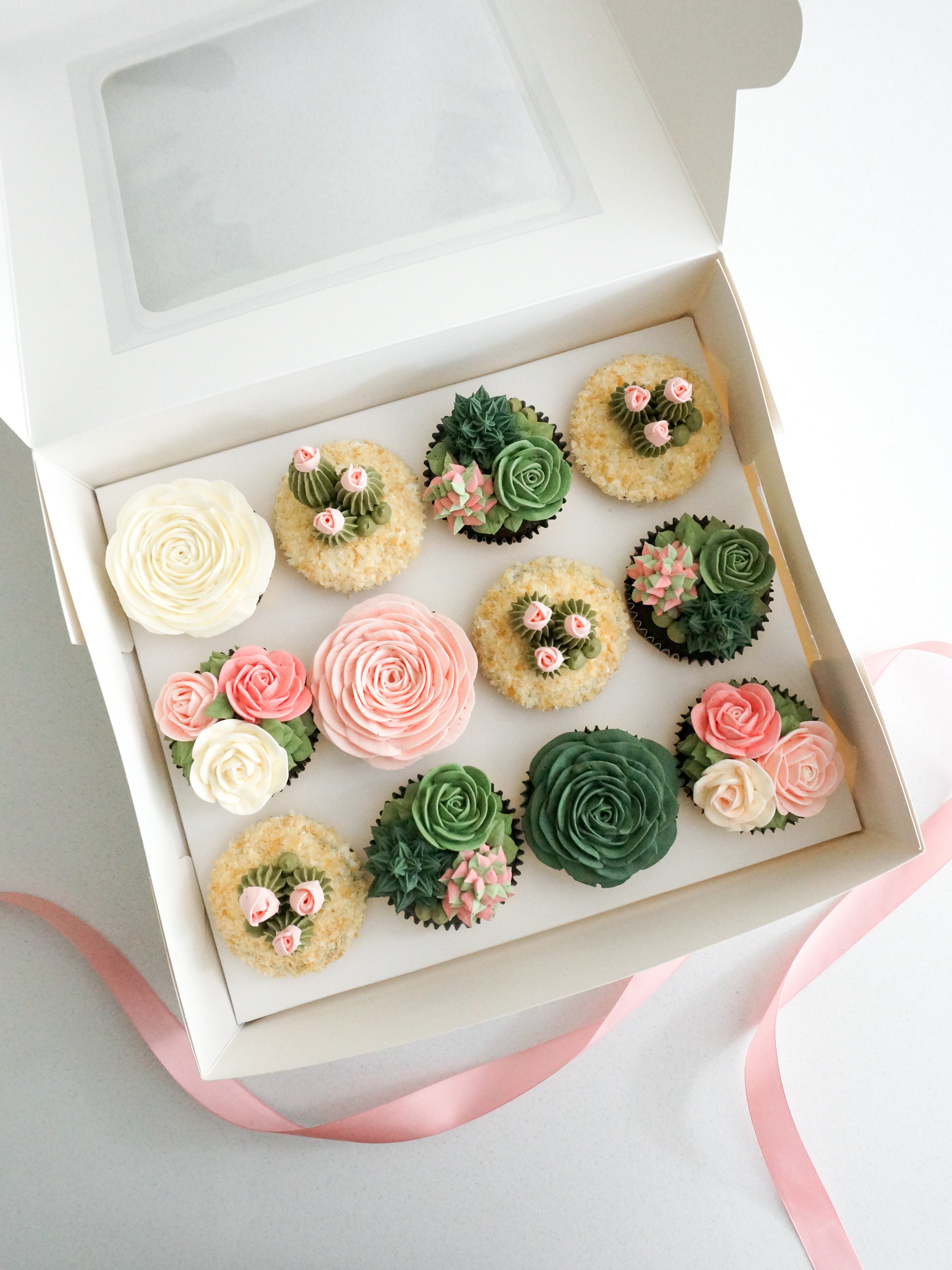 Succulent Cupcakes